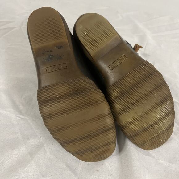 Sperry Black Saltwater Quilted Duck Ankle Boots Womens 8.5 M STS80755 Waterproof - Picture 11 of 11